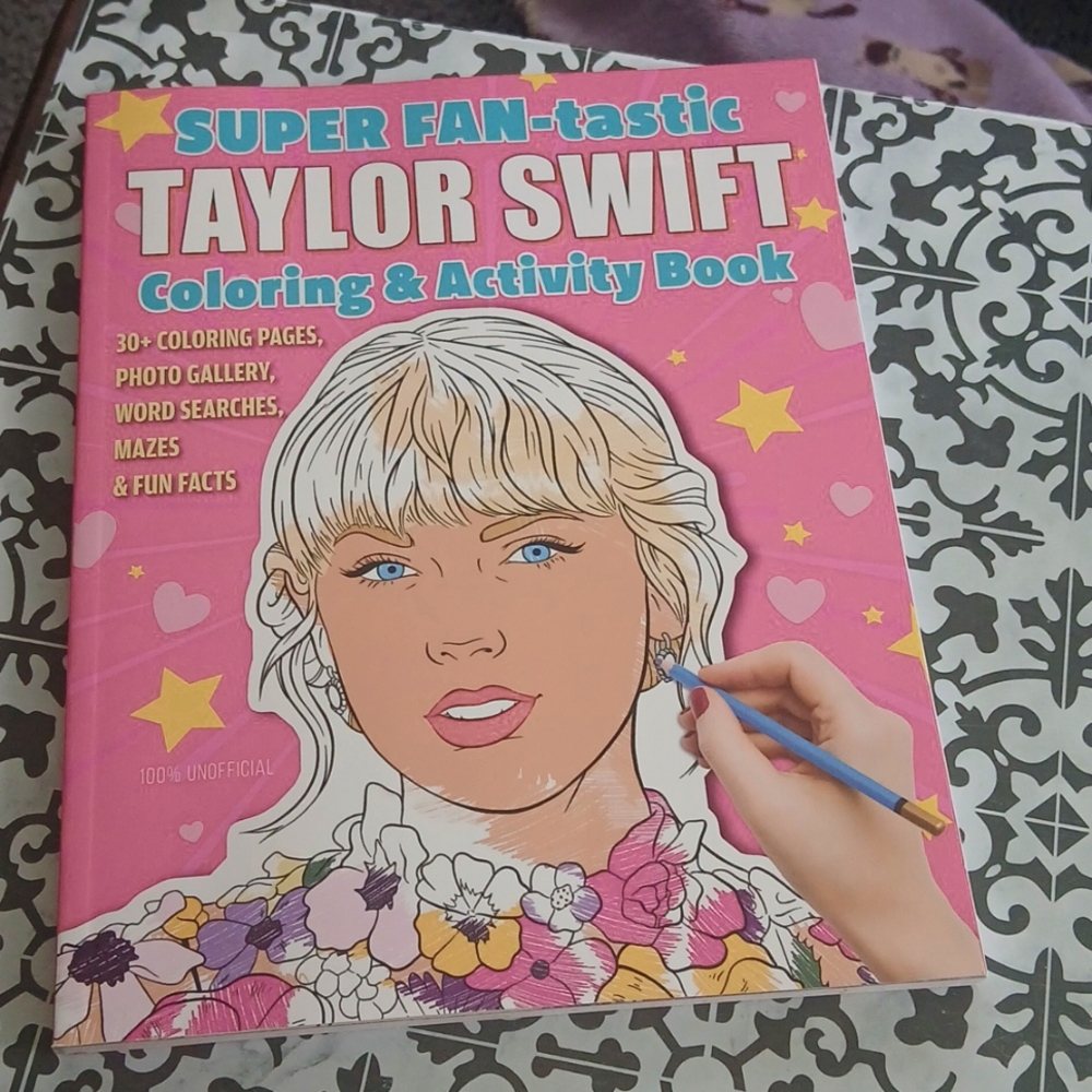 Taylor Swift Coloring and activity book